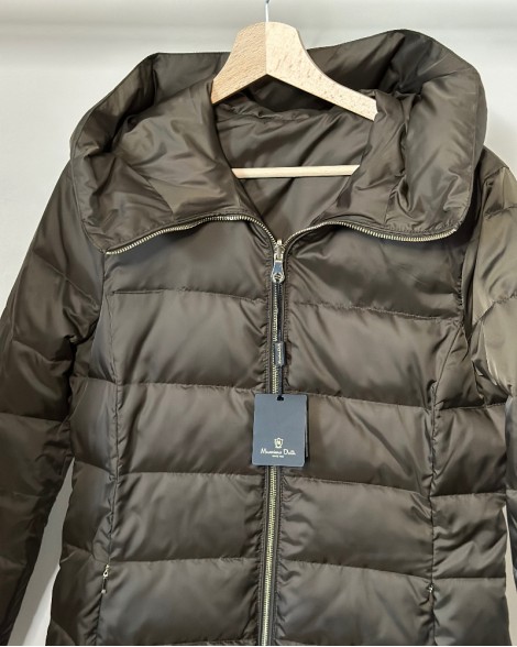 Bunda dámská Massimo Dutti zelená